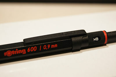 مداد مکانیکی Rotring 600 فلزی 0.9mm طراحی صنعتی مداد مکانیکی Rotring 600 فلزی 0.9mm طراحی صنعتی